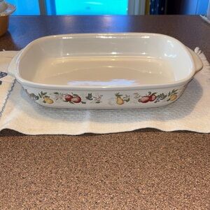 Corelle Fruit Motif Baking Dish